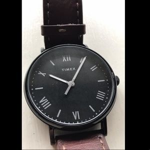 Timex Leather Watch